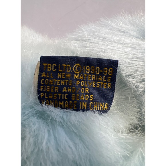 Boyds Bears Plush Blue & Cream GWINTON The Archived Collection Retired Poseable - Picture 4 of 5